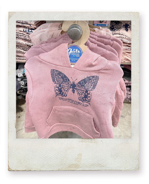Crew sweatshirts and hoodies for kids and baby from Gusto Graphic Tees