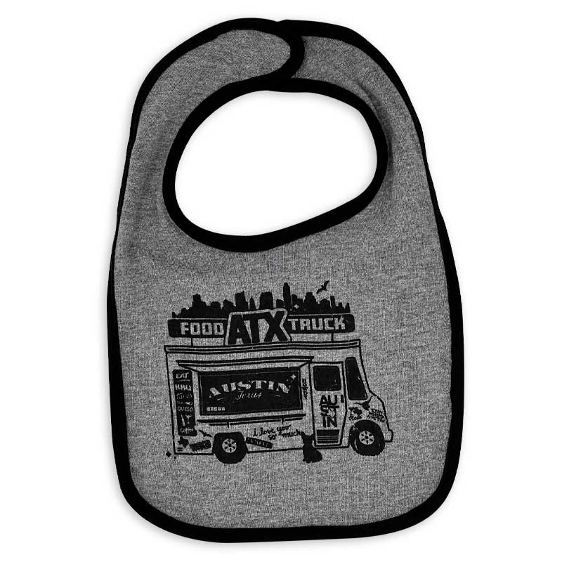 ATX Food Truck Baby Bib