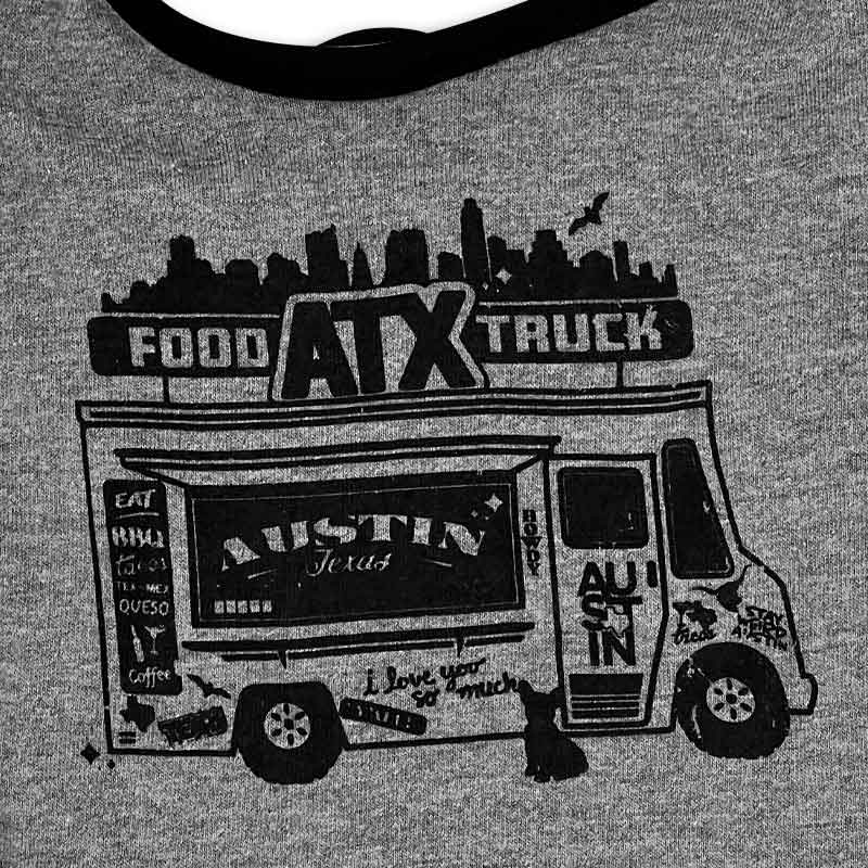 ATX Food Truck Baby Bib