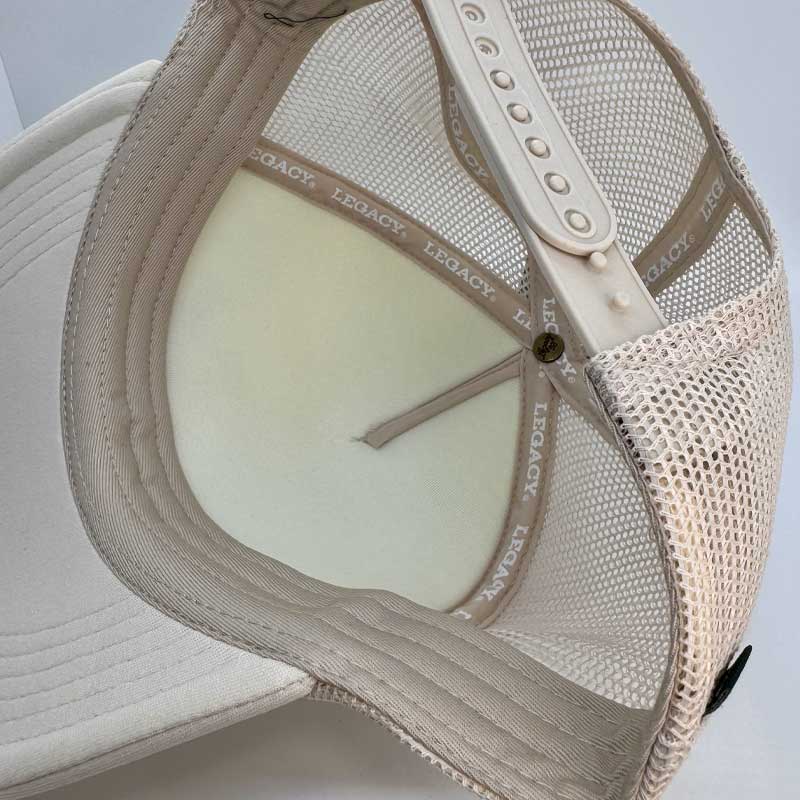 Funky Town ATX Foam Trucker Hat, LEGACY - Laguna Cap - LTA, Sand