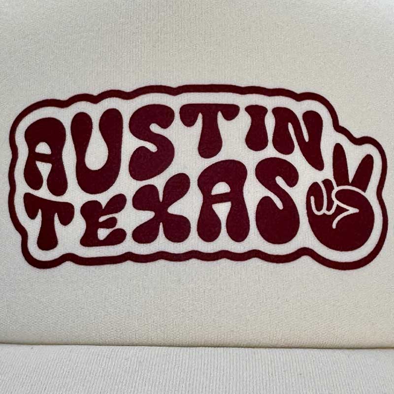 Funky Town ATX Foam Trucker Hat, LEGACY - Laguna Cap - LTA, Sand