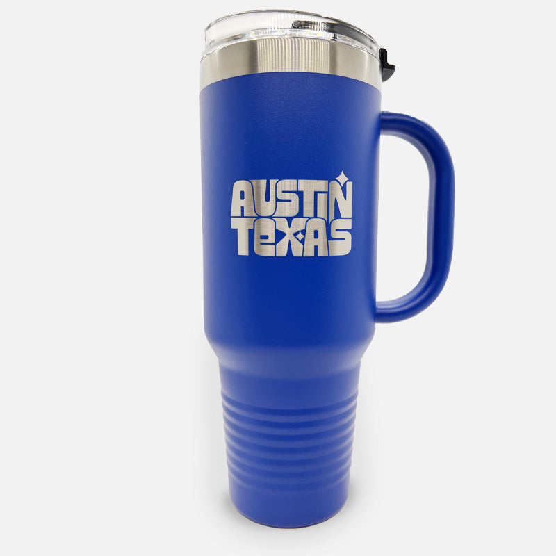Austin Diamond 40oz Travel Mug