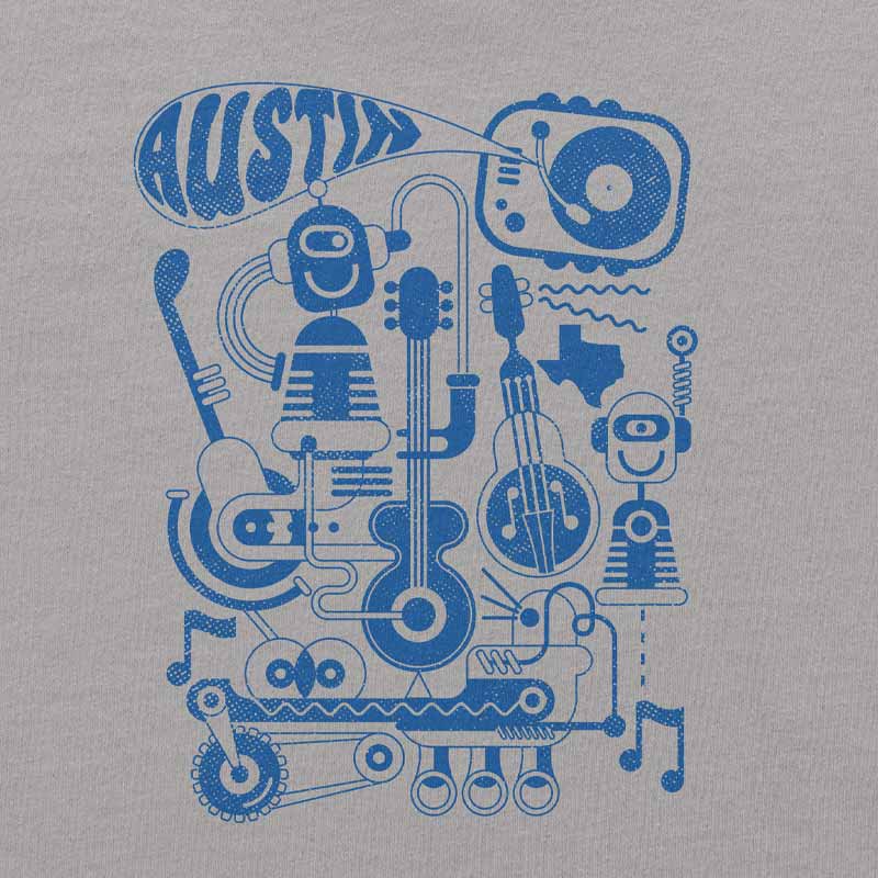 Beat Bots toddler t-shirt with cute dancing robot graphic β fun and musical tee for kids