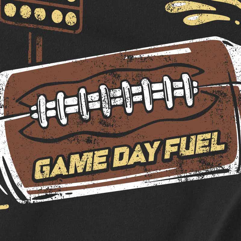 Game Day Fuel Football T-Shirt | Limited Edition Tailgate Tee