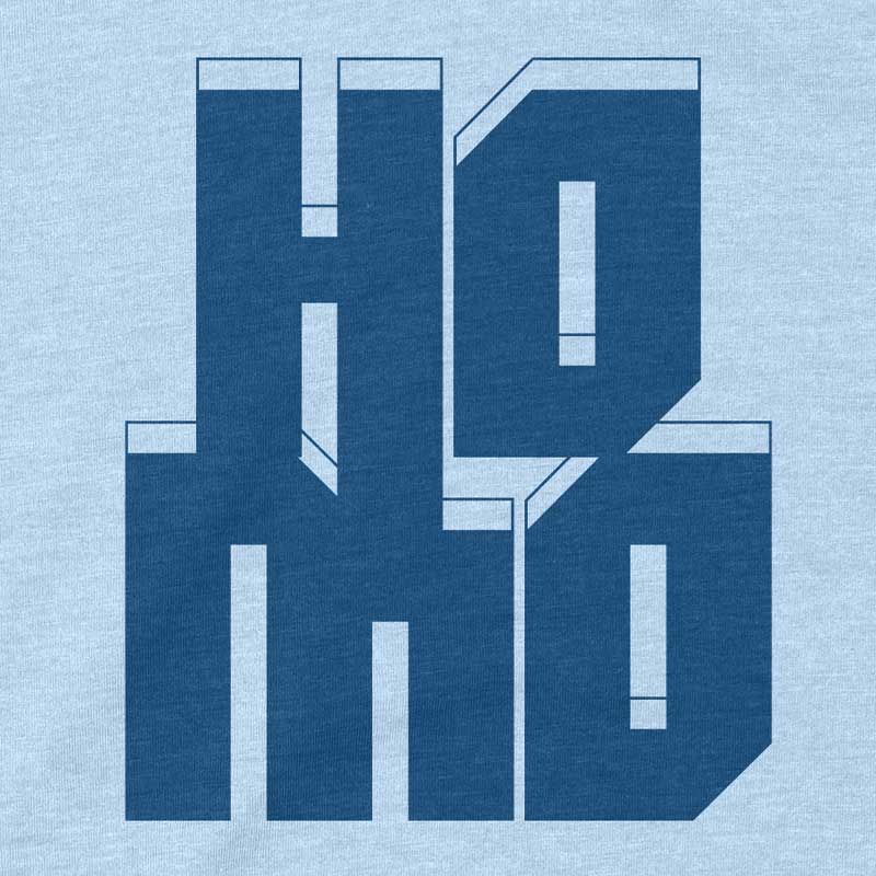 HOMO t-shirt with bold text graphic – LGBTQ+ pride shirt celebrating queer identity and visibility