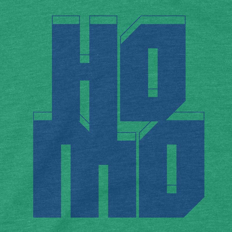 HOMO t-shirt with bold text graphic – LGBTQ+ pride shirt celebrating queer identity and visibility