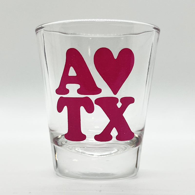 Heart ATX 1.75oz Shot Glass