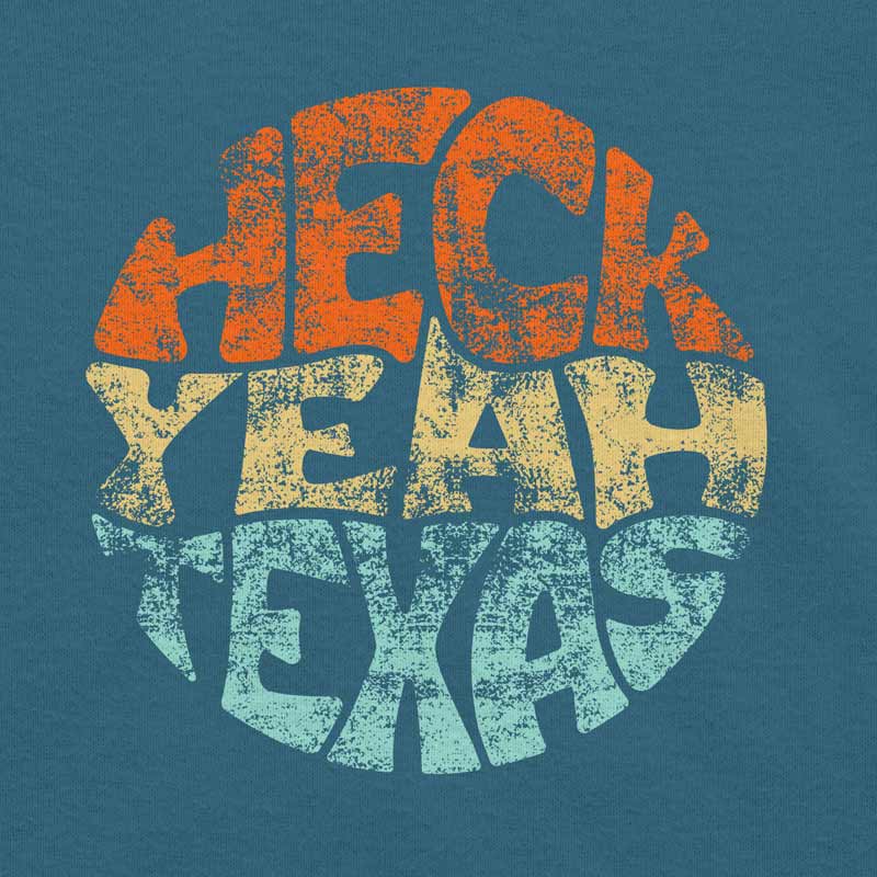 Heck Yeah Texas Baby Onesie, Austin baby Onesie, Austin, Texas baby