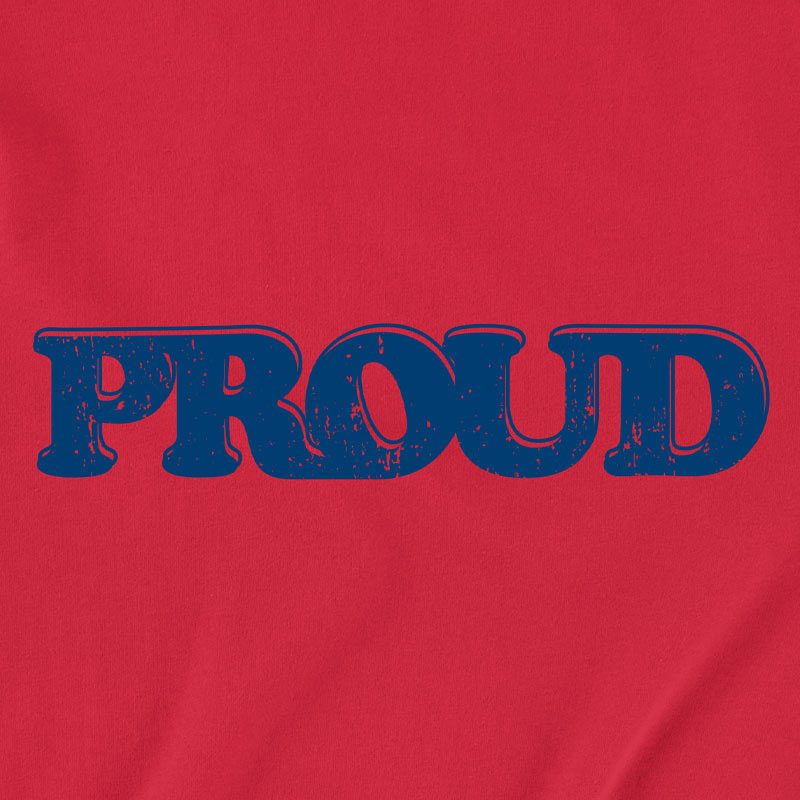 PROUD T-shirt, LGBTQIA Pride T-shirt, Gay Pride, Ally