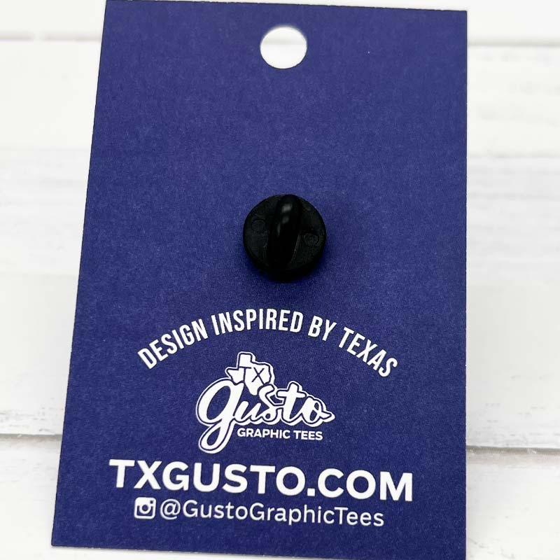Retro Texas Enamel Pin