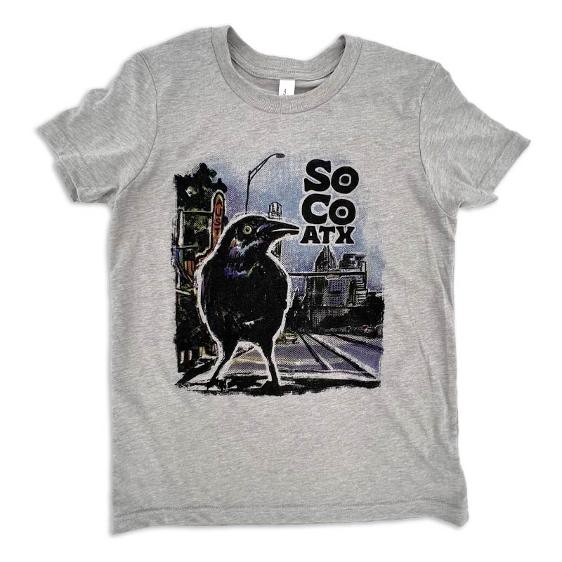 SoCo Grackle ATX Youth T-shirt