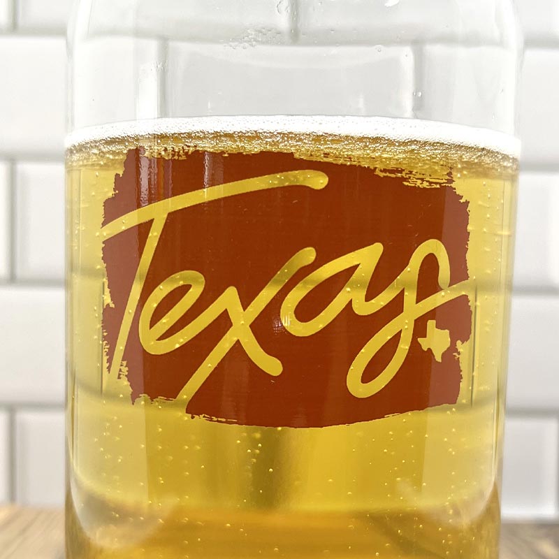 Texas Ink 16oz Can Glass