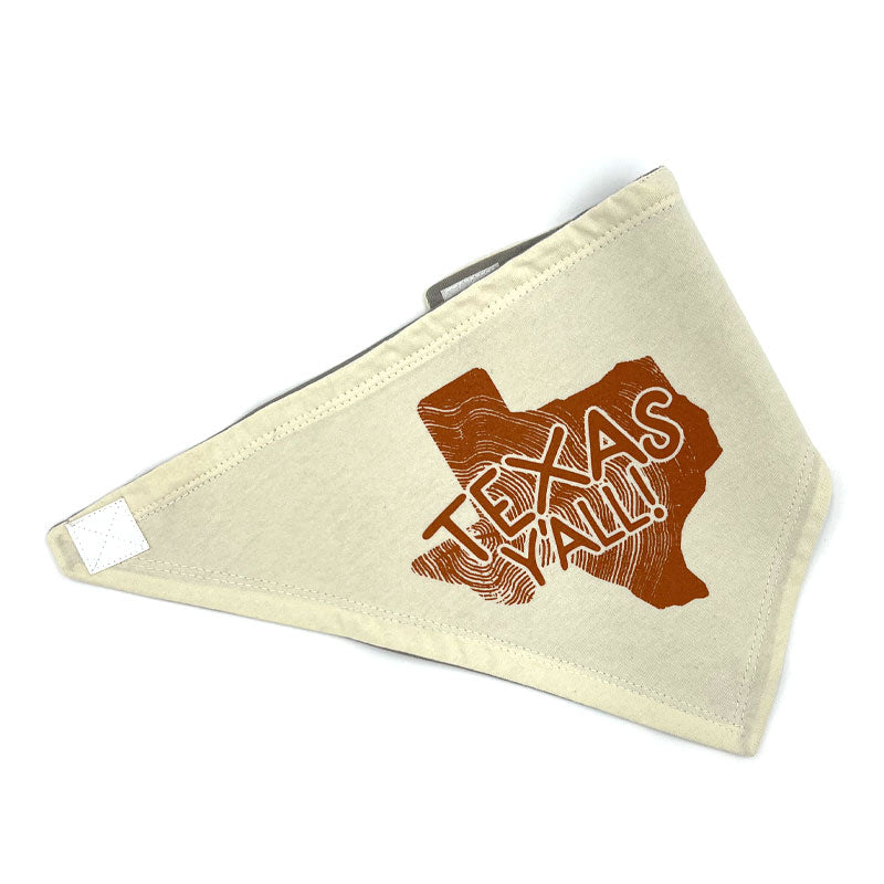 Texas Y'all Bandana Bib