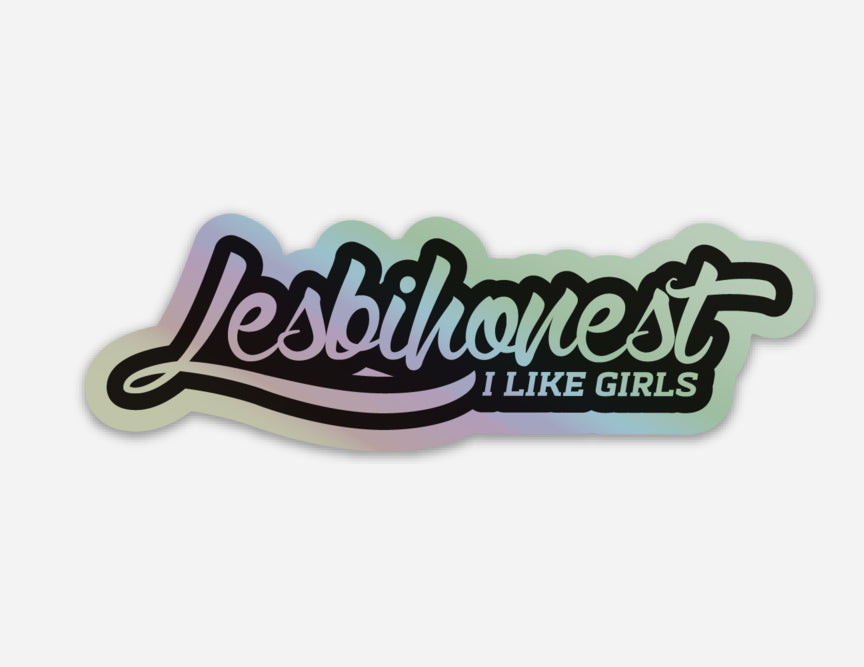 Lesbihonest Sticker