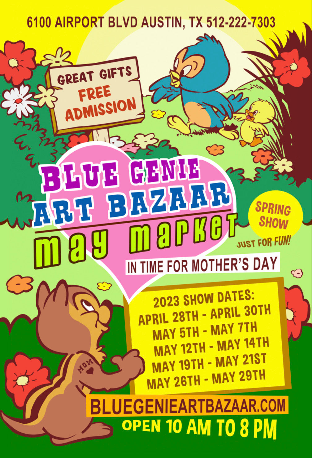Blue Genie Art Bazaar - May Market 2023