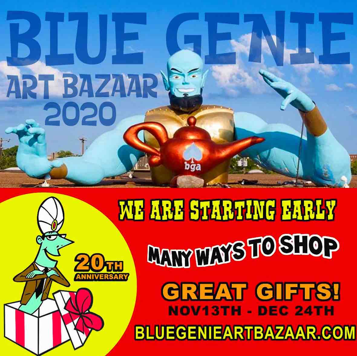 Blue Genie Art Bazaar 2020 