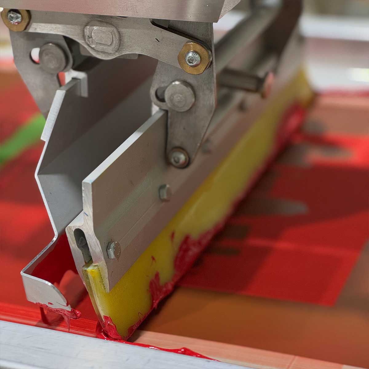 Custom screen printed T-shirts produced at Gusto Graphic Tees in Liberty Hill, TX