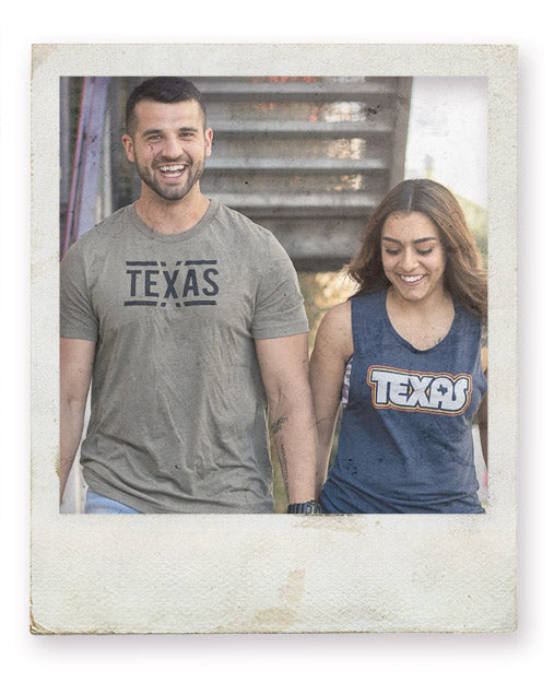 Texas Graphic T-shirts by Gusto Graphic Tees 
