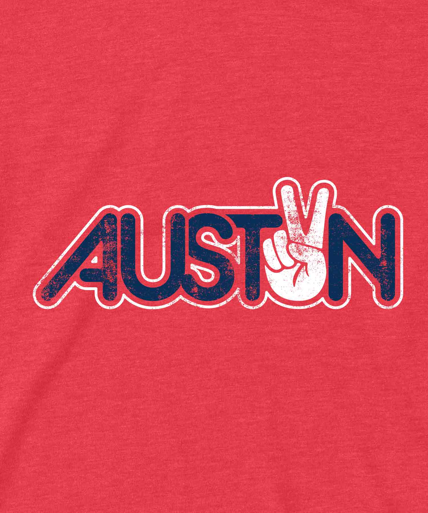 "Peace Austin" Design Collection | Gusto Graphic Tees