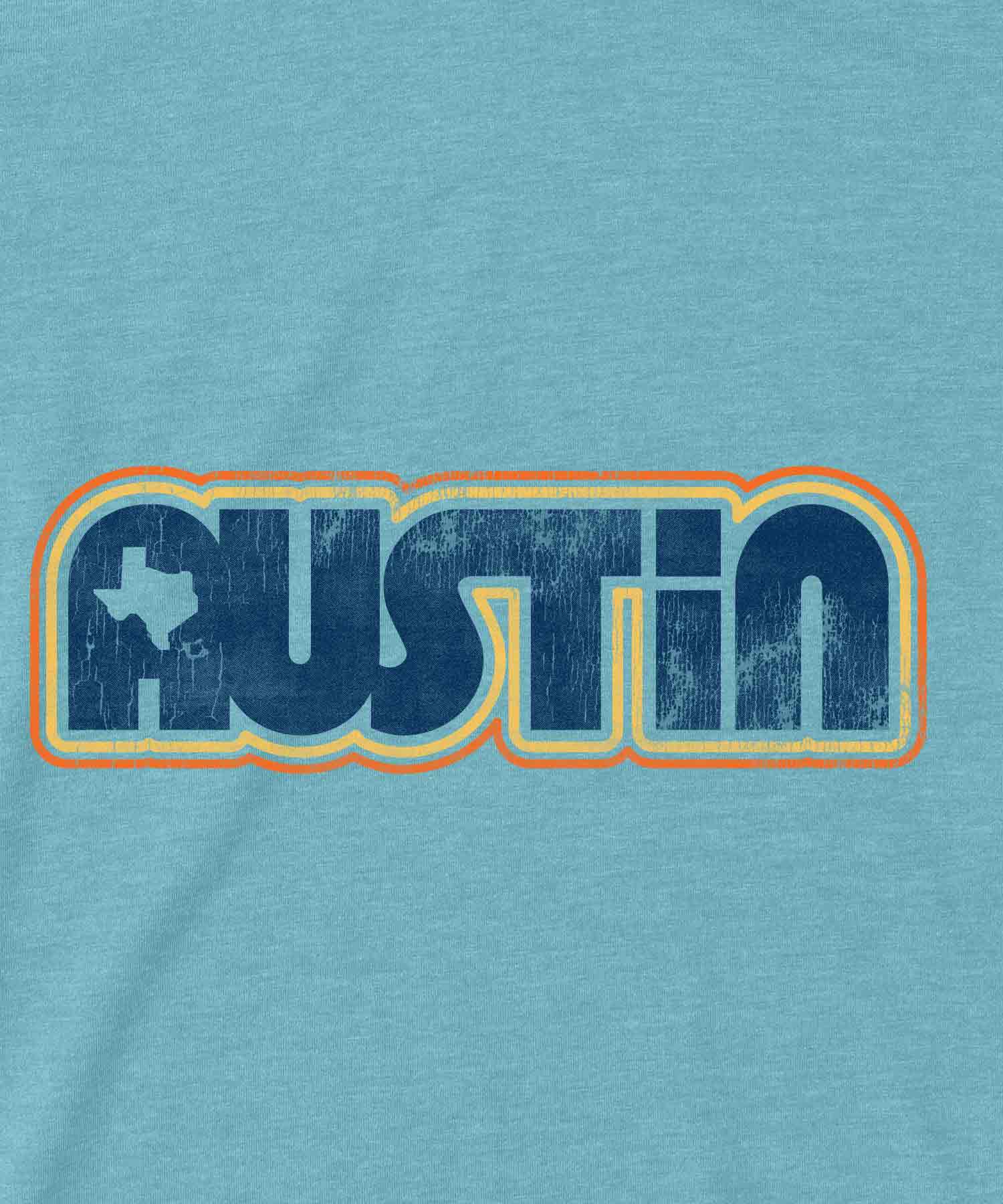 "Retro Austin" Design Collection | Gusto Graphic Tees
