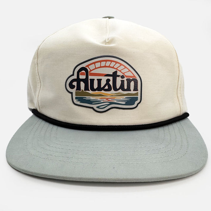 Austin 360 Bridge Snapback Hat, Atonal Headwear Rope Snapback Hat