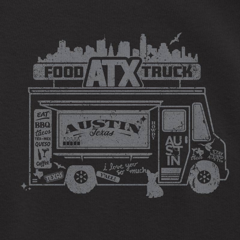 ATX Foodtruck Baby Onesie, Austin baby Onesie, Austin, Texas baby