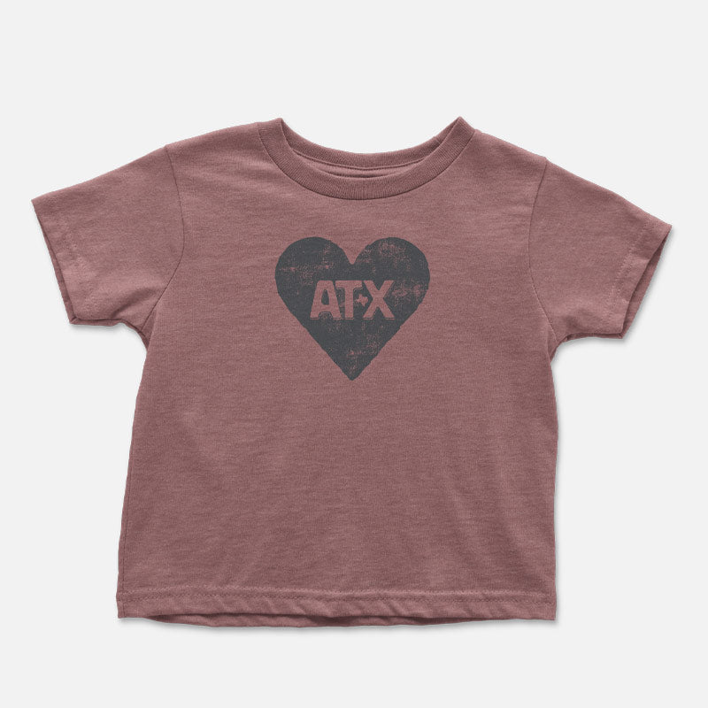 ATX Heart Toddler Tee