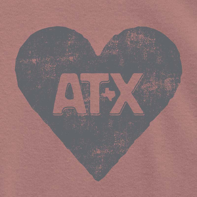 ATX Heart Baby Onesie