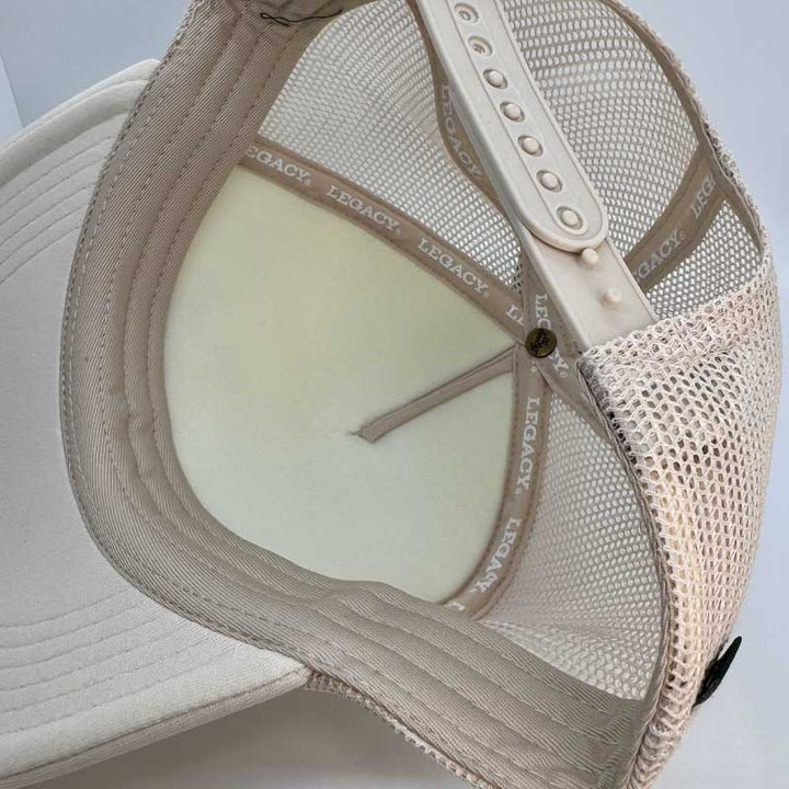 Funky Town ATX Foam Trucker Hat, LEGACY - Laguna Cap - LTA, Sand