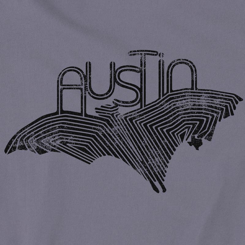 Austin Bat Design T-shirt