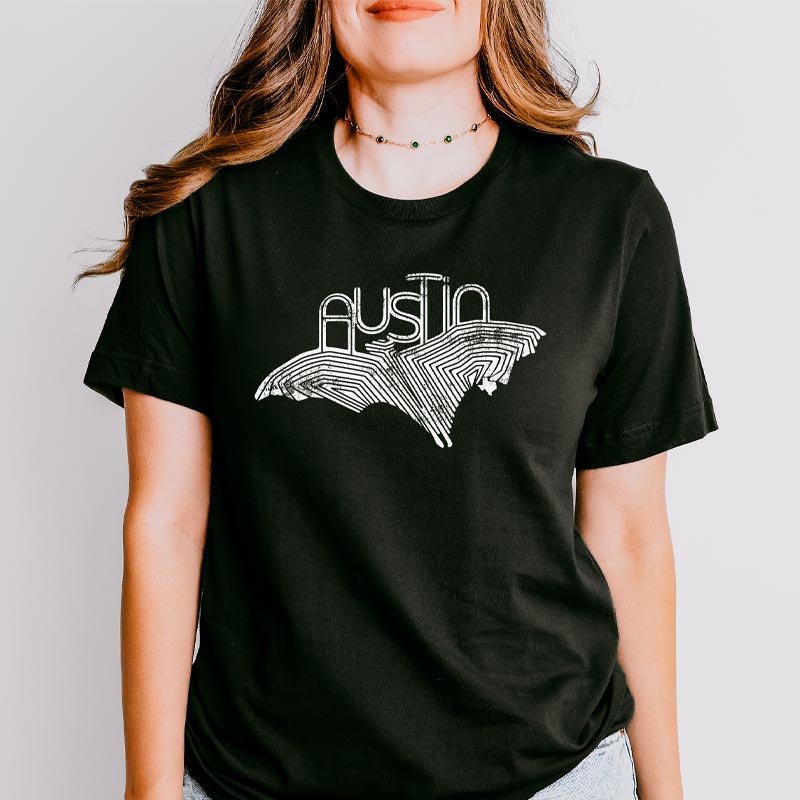 Austin Bat Design T-shirt