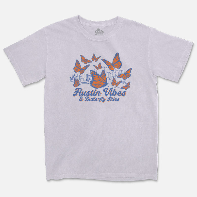 Austin Butterfly Skies Unisex T-shirt