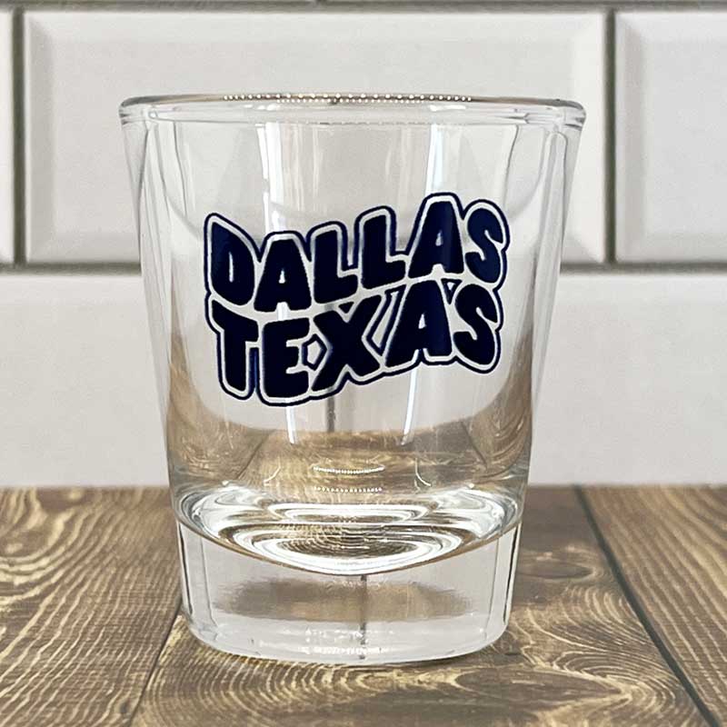 Dallas Flow 1.75oz Shot Glass
