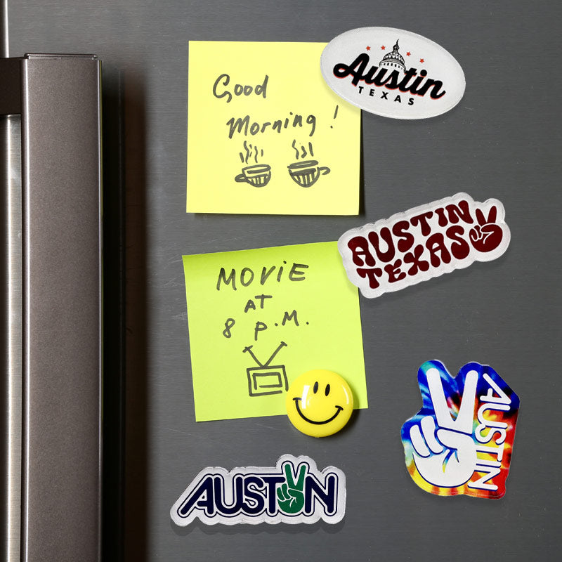 Funky Town Austin Magnet