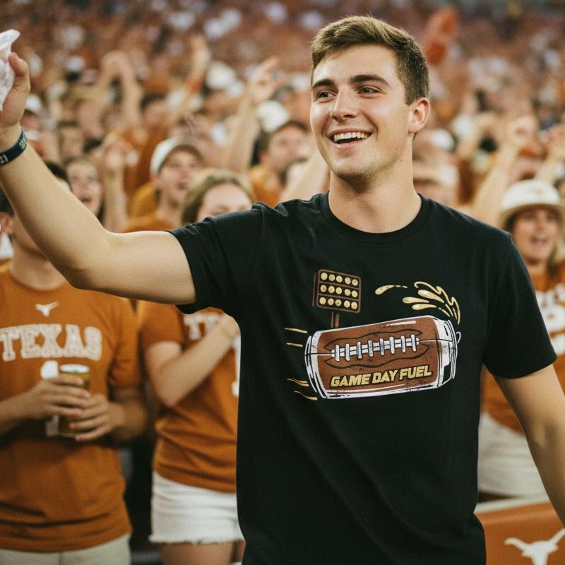 Game Day Fuel Football T-Shirt | Limited Edition Tailgate Tee