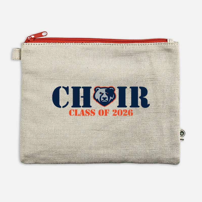 GHS Grizzly Choir Hemp Pouch