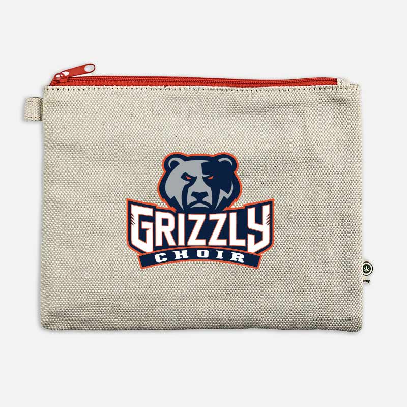 GHS Grizzly Choir Hemp Pouch