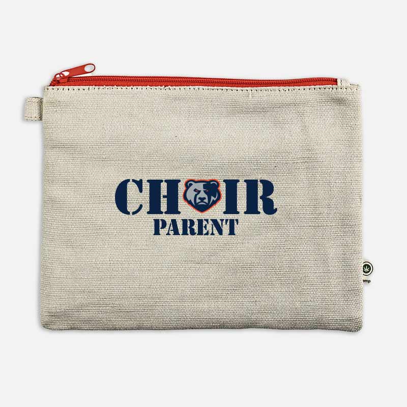 GHS Grizzly Choir Hemp Pouch
