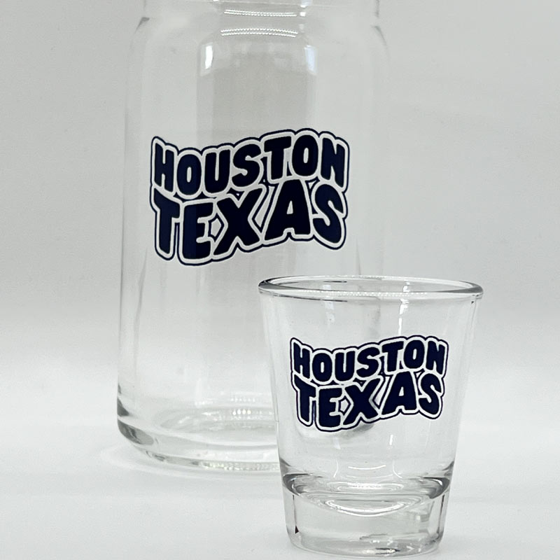 Houston Flow 1.75oz Shot Glass