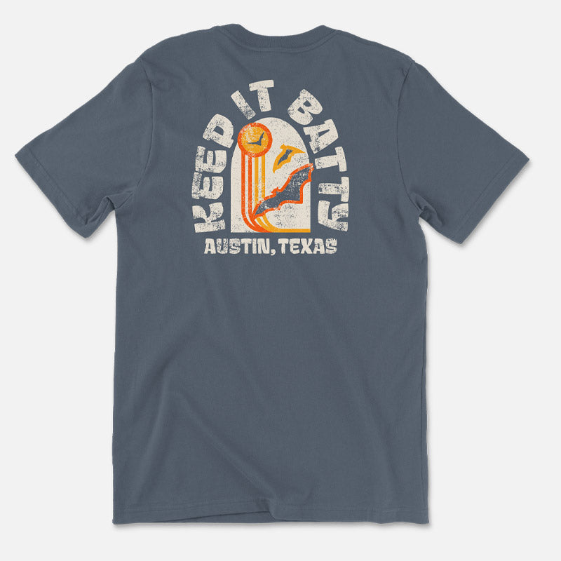 Keep It Batty Austin Texas Retro Design 