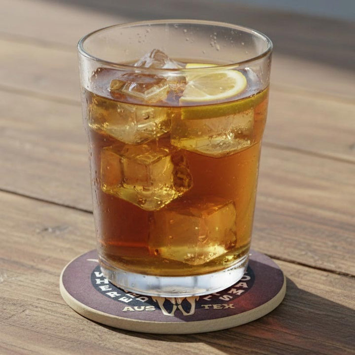 Lost In The Herd Sandstone Coaster