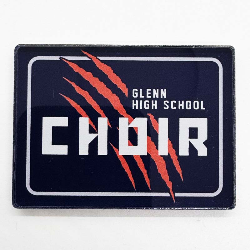 GHS Acrylic Magnet