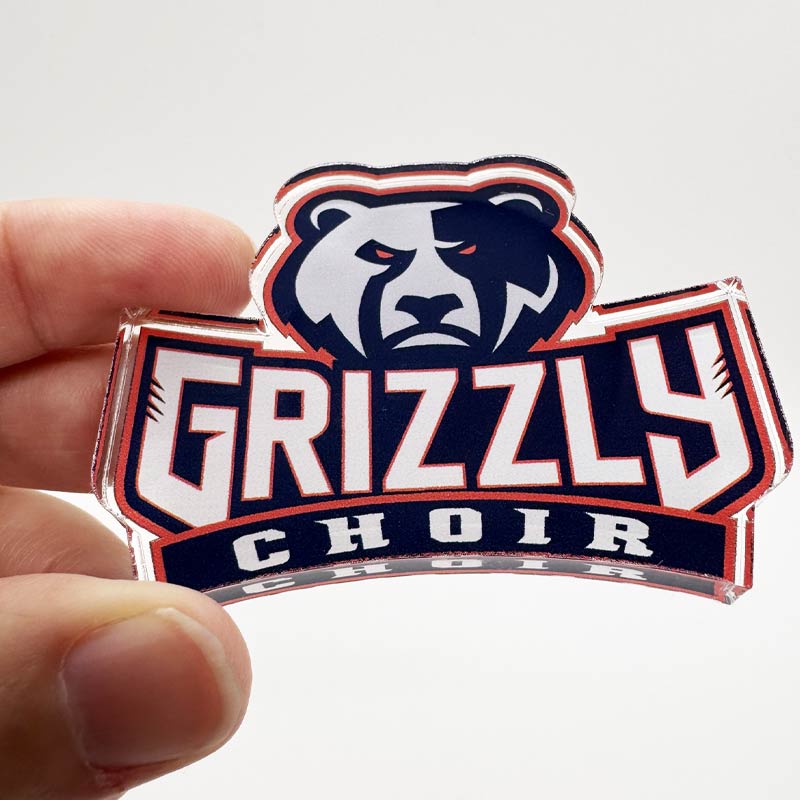 GHS Acrylic Magnet