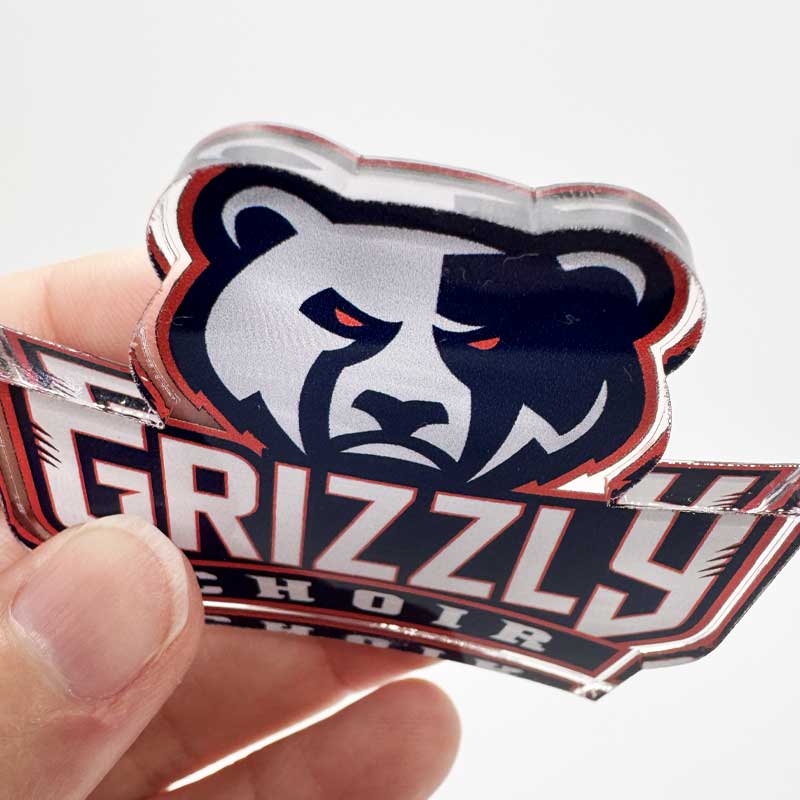 GHS Acrylic Magnet