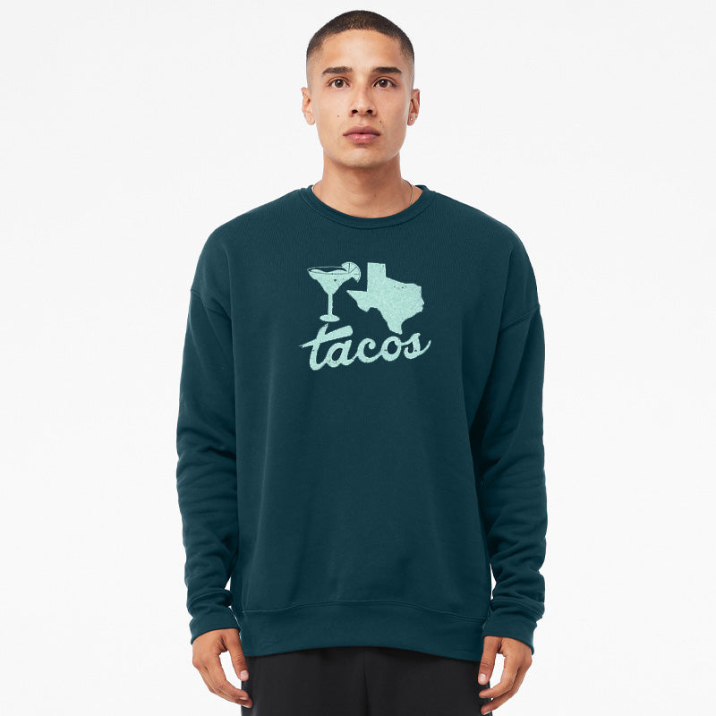 Margaritas, TX, Tacos Sweatshirt