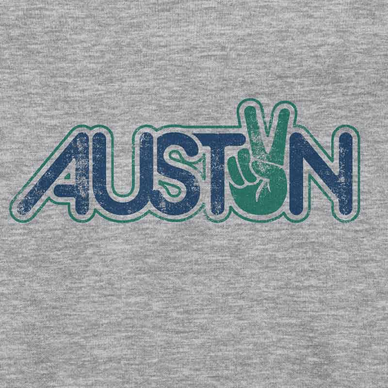 Peace Austin Baby Onesie