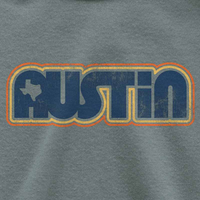 Retro Austin Baby Onesie, Austin baby Onesie, Austin, Texas baby