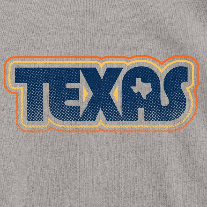 Retro Texas Baby Onesie, Texas baby Onesie, Austin, Texas baby