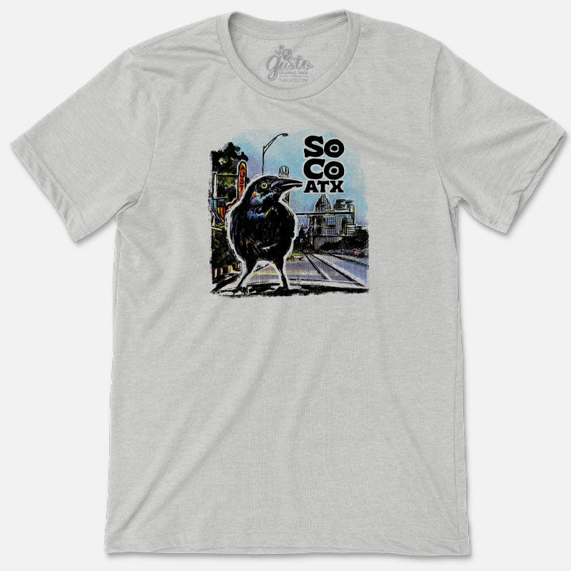 South Congress Grackle Austin Texas T-shirt