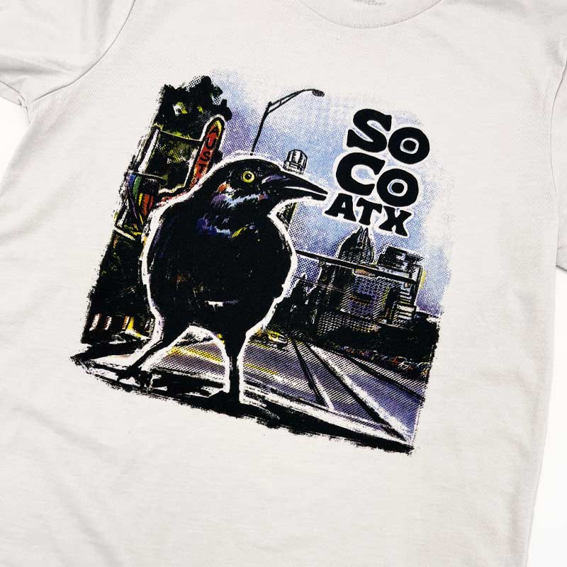 South Congress Grackle Austin Texas T-shirt